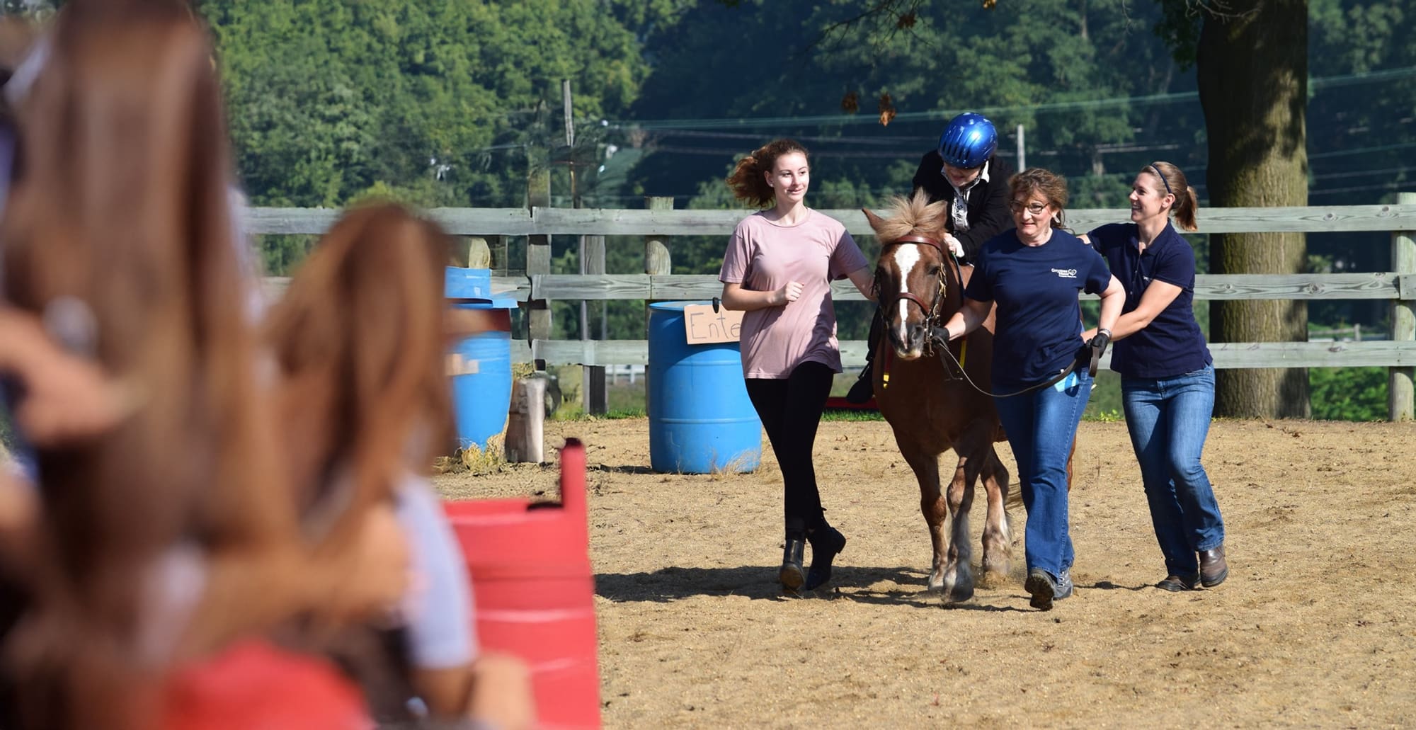 "mane" event riders and participants